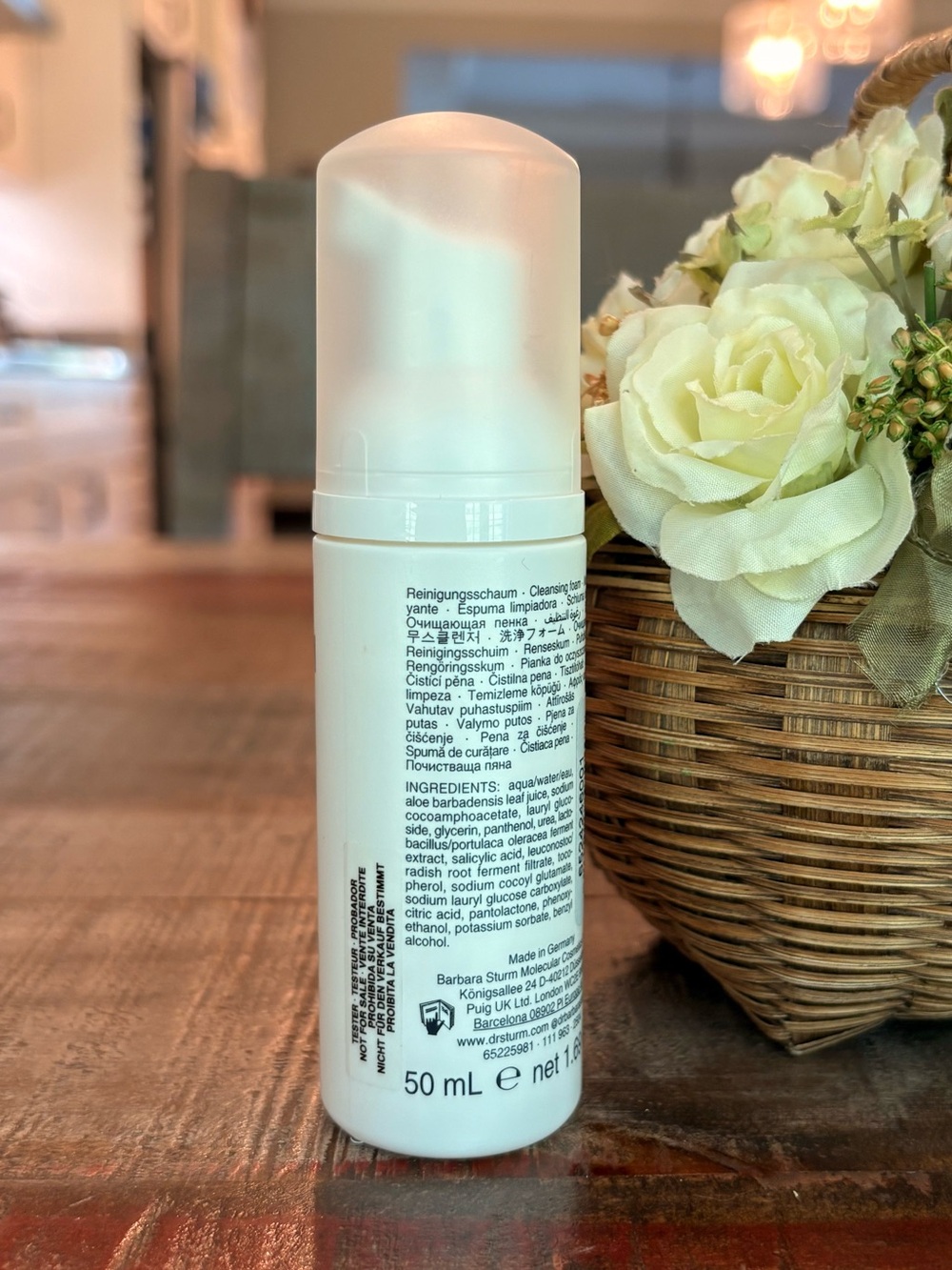 New Dr. BARBARA STURM Molecular Cosmetics CLEANSER Daily Face Wash! - Picture 2 of 4